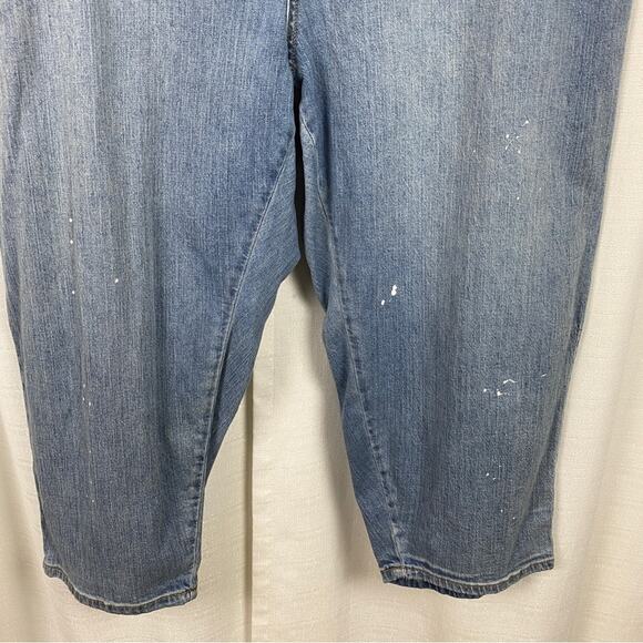 A+ Anthropologie Pilcro The Column Straight Jeans Sz.24W - Picture 9 of 16